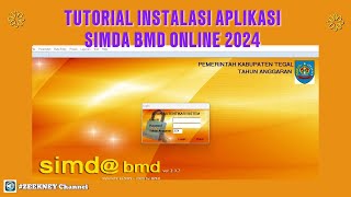 Tutorial Cara Instalasi Aplikasi SIMDA BMD Online 2024tutorial [upl. by Mattah116]