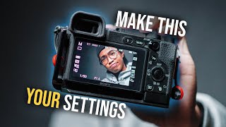 How to Setup your Sony Camera for Photography  a6400 [upl. by Enovaj889]