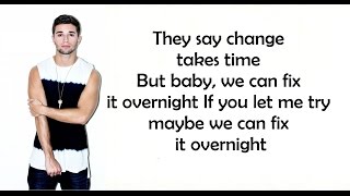 Overnight  Jake Miller Lyrics [upl. by Gabrielli]