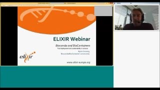 ELIXIR Webinar  Bioconda and BioContainers March 2017 [upl. by Yuh216]