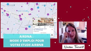 AirDNA  mode demploi pour votre analyse de marché Airbnb [upl. by Anastasie]