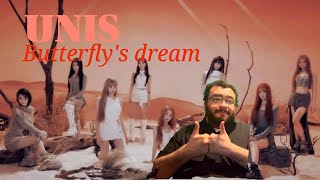 Unis Butterflys Dream lyrics ReactionReview [upl. by Ecienaj]