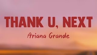 Thank U Next  Ariana Grande Lyrics Video 🍦 [upl. by Hodess]