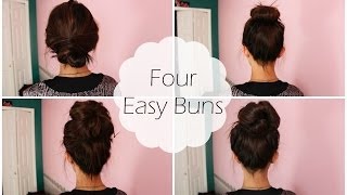 4 Easy Buns  Shawna [upl. by Calvert633]