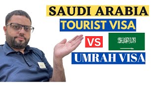 Saudi Arabia Tourist Visa E Visa Vs Umrah Visa  which Visa You Should Get  evisa touristvisa [upl. by Oirogerg153]