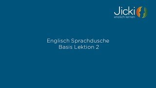 Englisch lernen für Anfänger Lektion 2 [upl. by Cavallaro]