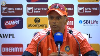 Rahul Dravid Press Conference after India won the 5th test against England [upl. by Knight]