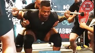 Jamal Started Shaking Uncontrollably During Squat [upl. by Nagaem547]