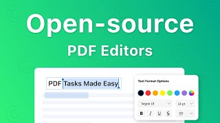 PDF Editor tools online amp offline [upl. by Esinad]