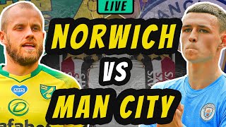 NORWICH vs MAN CITY  LIVE STREAMING  EPL Premier League Football Match [upl. by Aihsotal]