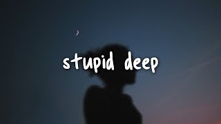 jon bellion  stupid deep  lyrics [upl. by Atilek]