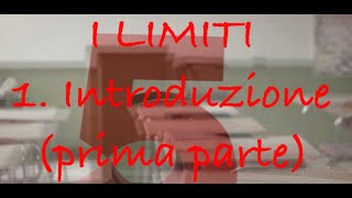 1 I Limiti  introduzione prima parte [upl. by Ylrebmyk393]