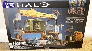 mega Construx Halo FLOODGATE FIREFIGHT Traxas Tower new  flood molds [upl. by Vaden]