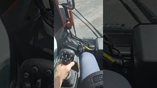 How to operate Bobcat joystick control SJC Bobcat trackloader [upl. by Ahsenauj732]