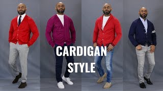 How To Wear A Cardigan Sweater [upl. by Notnef]