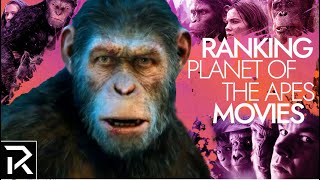 Ranking Planet Of The Apes Movies By Box Office Gross [upl. by Oidiple227]