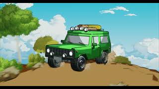 Cartoony 3d Car Animation [upl. by Analad]