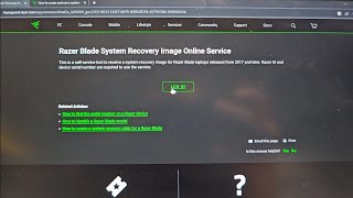 Razer Blade 15 rz090409 How to Get Drivers and Do a Factory Install [upl. by Aloke873]