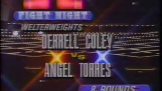 Derrell Coley vs A Torres [upl. by Eah]