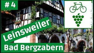 Deutsche Weinstraße 🍇4 die Toscana Deutschlands  Leinsweiler  Bad Bergzabern RADTOUR DOKU [upl. by Marleah]