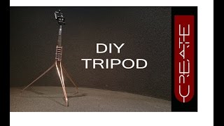 DIY tripod for your selfie stick How to make a tripod for your phone [upl. by Cavanaugh]