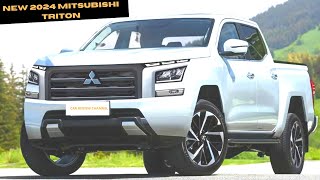 2024 Mitsubishi triton release date  New Model  Engine  Interior amp Exterior  model review [upl. by Eigna792]