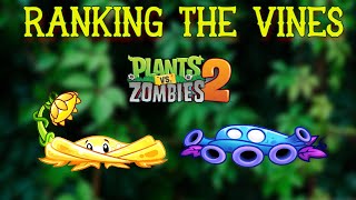 Every Vine Ranked From WORST To BEST  Plants VS Zombies 2 [upl. by Othe]