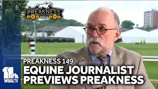 Journalist Mike Kane previews the big race at Preakness 149 [upl. by Cochrane]