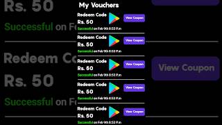 free redeem code for playstore at ₹0  How to get free google redeem code short shorts [upl. by Beverie]