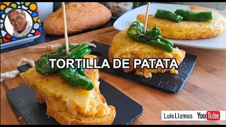 PINCHO DE TORTILLA DE PATATA Luis Llamas [upl. by Ijat]