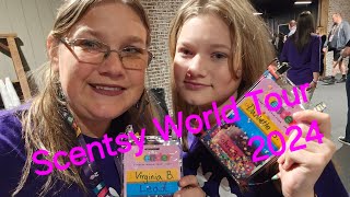 Our Trip to Scentsy World Tour 2024 San Antonio TX  February 13 2024 [upl. by Viole]