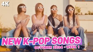 NEW KPOP SONGS  OCTOBER 2024 WEEK 1 [upl. by Jules148]