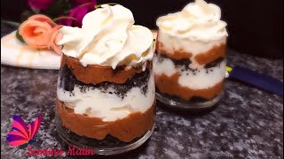 চকলেট মুজ ॥ Chocolate Mousse Trifle ॥ Oreo Trifle ॥ Chocolate Mousse ॥ Oreo Chocolate Trifle ॥Mousse [upl. by On630]