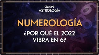 NUMEROLOGÍA por qué cada año tiene un número particular y el 2022 vibra en 6  Astrología [upl. by Hgielram78]