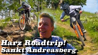 Harz Roadtrip Bikepark Sankt Andreasberg  VLOG  4K  Julian Schneider [upl. by Iorgo]