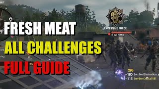 All Fresh Meat Challenges BO6 [upl. by Nedrud]