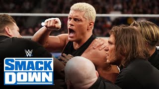 FULL SEGMENT Cody Rhodes and AJ Styles agree to “I Quit” Match SmackDown June 7 2024 [upl. by Rew899]