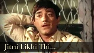 Jitni Likhi Thi  Nai Roshni Songs  Raaj Kumar  Mala Sinha  Mohd Rafi [upl. by Arytahs]