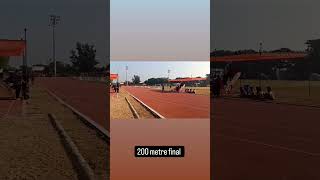 SPRINTING 200 METRES 😀✅ sprint race running minivlog 200metre athlete usainbolt milkhasingh😀 [upl. by Donelu]