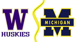 🏈 Michigan Wolverines vs Washington Huskies College Championship Live 🏈 [upl. by Funch]