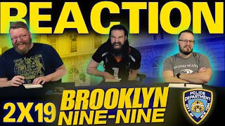 Brooklyn NineNine 2x19 REACTION quotSabotagequot [upl. by Eulau]