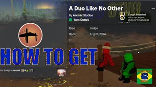 How to get A DUO LIKE NO OTHER in ANOMIC [upl. by Ayidah]