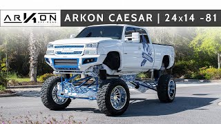 ARKON Caesar 24x14 81  2007 Chevy Silverado 2500HD Classic [upl. by Bose425]