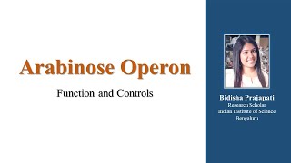 Arabinose Operon for CSIRNET [upl. by Dichy]