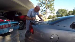 Adding a Firestik Dome Mount antenna to the Dodge Stratus [upl. by Ivor]