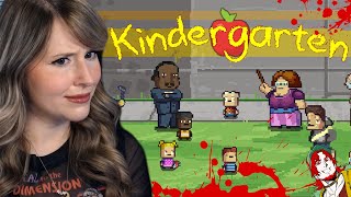 Cute kindergarten game where nothing bad happens   Lets Play  Kindergarten [upl. by Encratia]