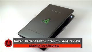 Razer Blade Stealth 133quot Late 2017 Review  Intel 8th Gen [upl. by Iadrahs378]