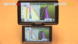 Garmin nuvi Screen Size Comparison 7 inch vs 5 inch [upl. by Eilrak]