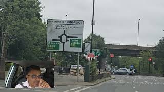 Greenford Roundabout  New Road Marking 2023  From all directions  Super Easy to understand amp Pass [upl. by Halonna]