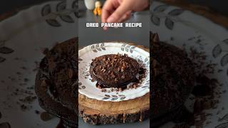 Oreo Pancake Recipe instagood chocolate recipe pancake oreo dessert dessertrecipe viral [upl. by Klatt]